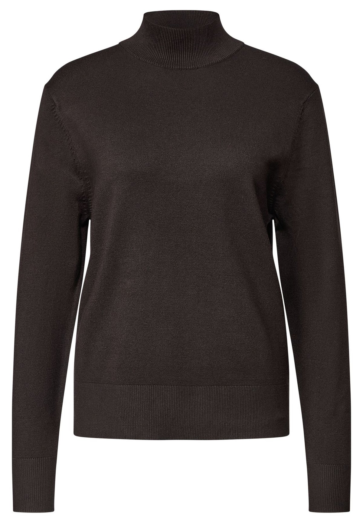 Basic Pullover mit Turtle Neck