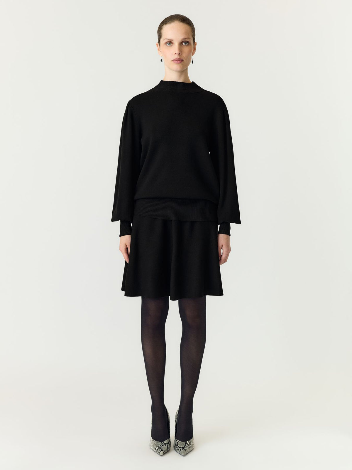 YASFONNY HW KNIT SKIRT S. NOOS