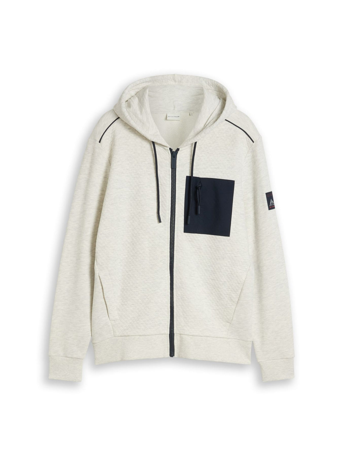 Hoodie Sweatjacke mit Brusttasche