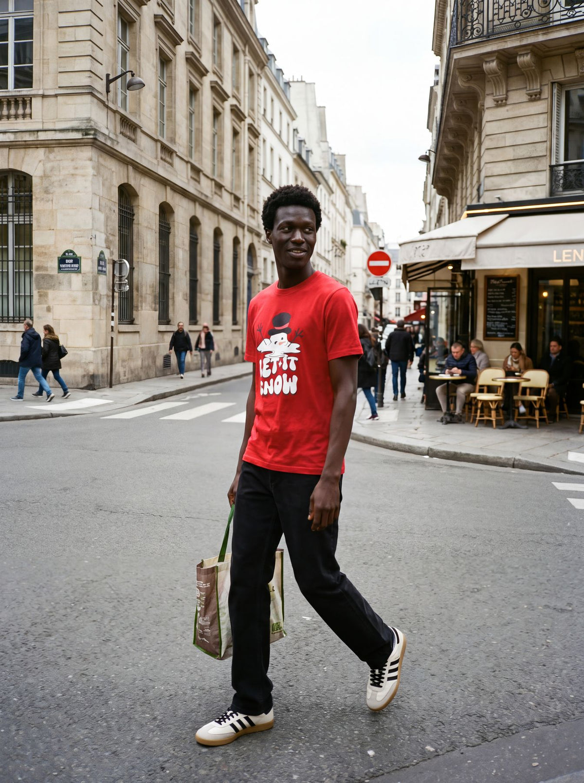 JJXMAS FUN TEE SS CREW NECK