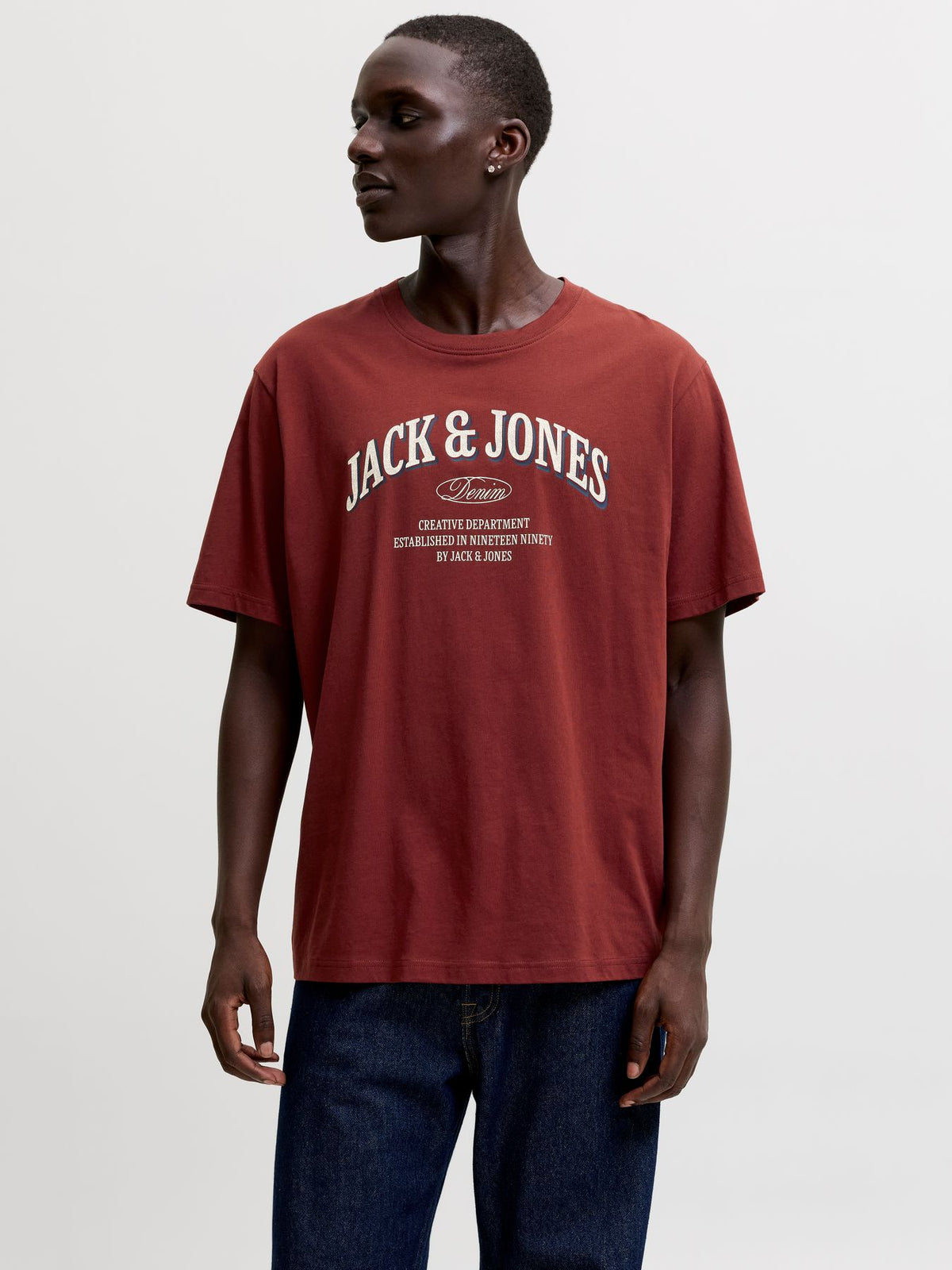 JJEDENVER LOGO TEE SS O-NECK SN