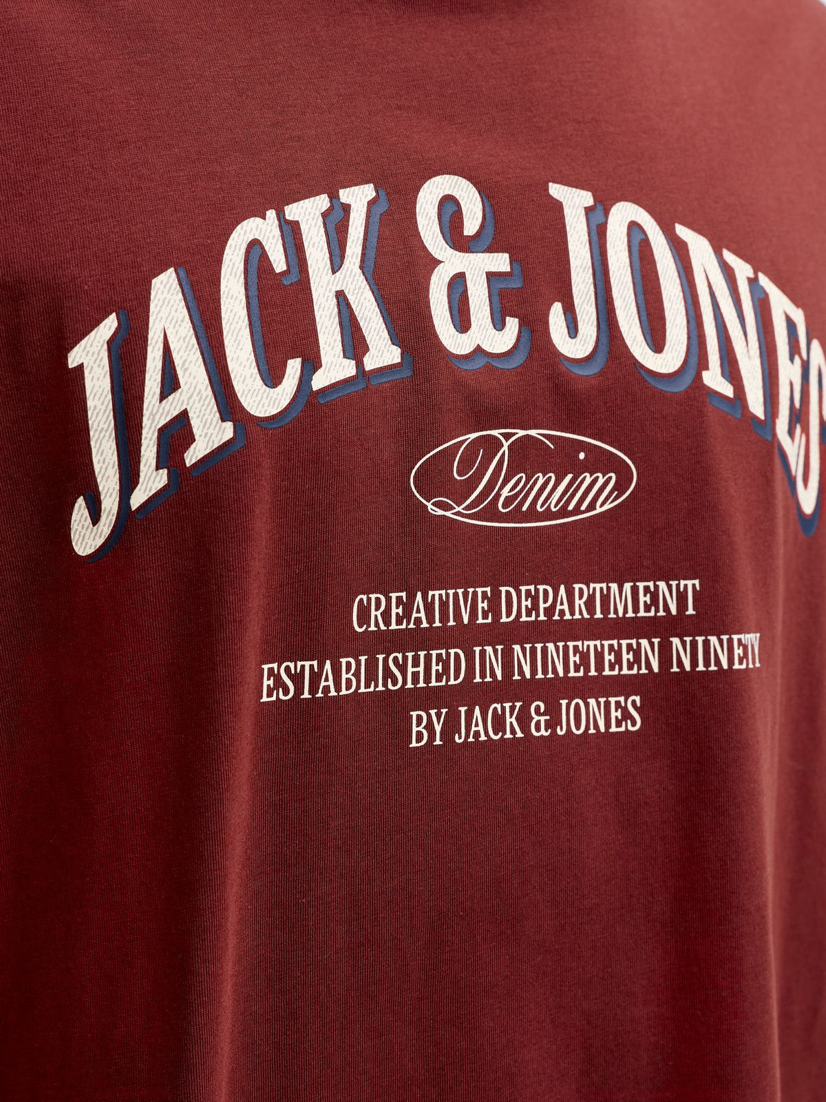 JJEDENVER LOGO TEE SS O-NECK SN