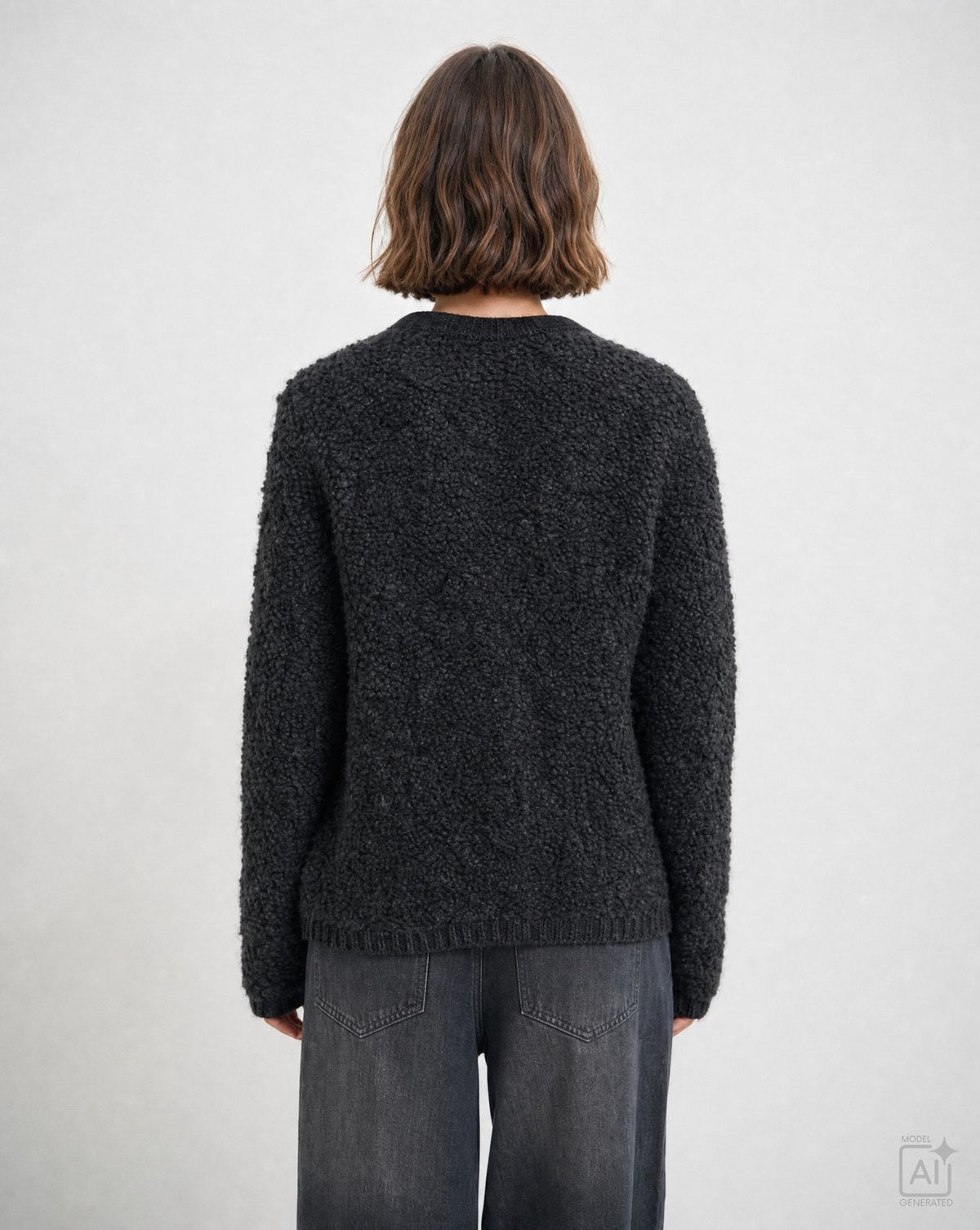 BouclÃ© Cardigan