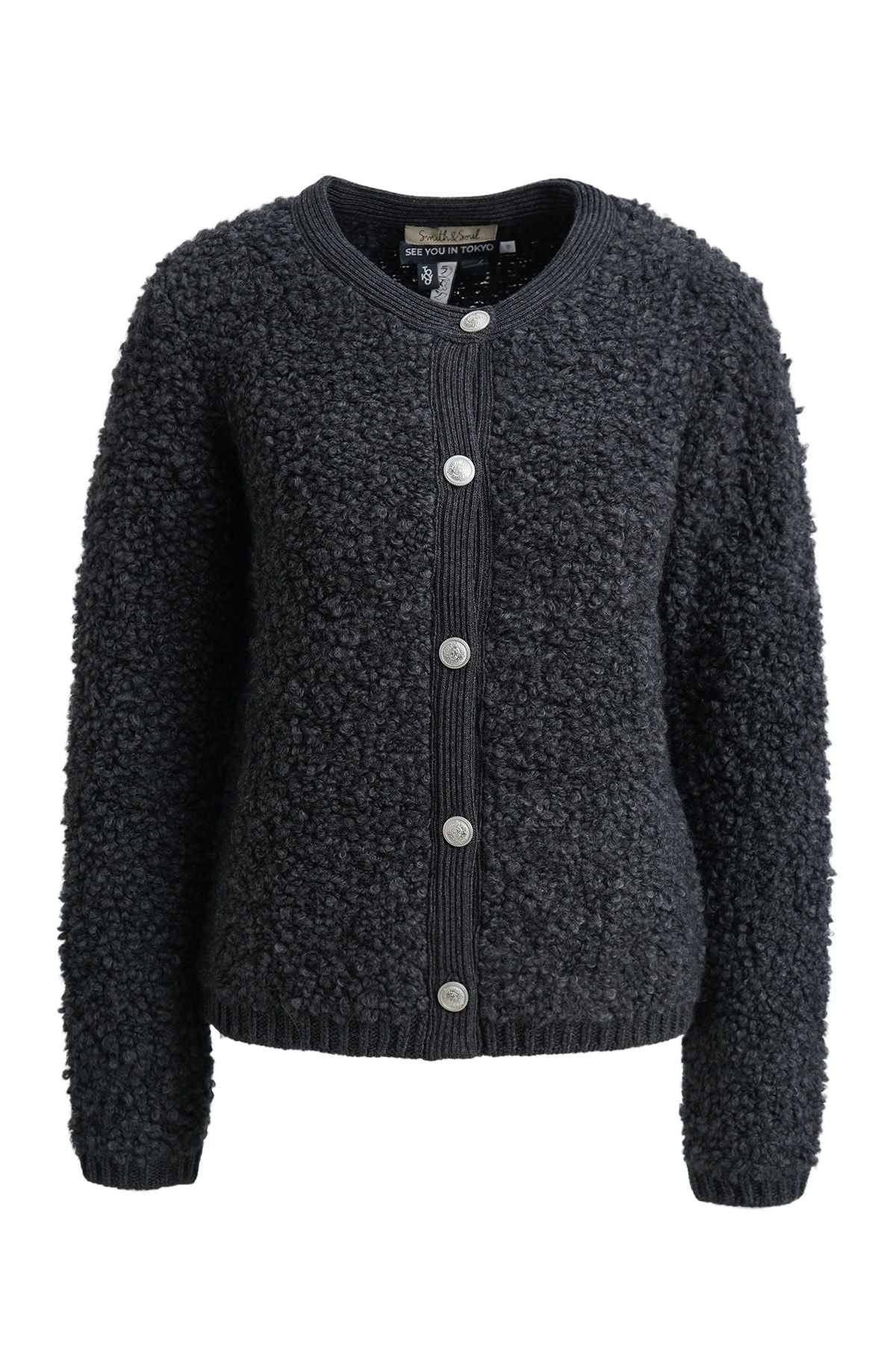 BouclÃ© Cardigan