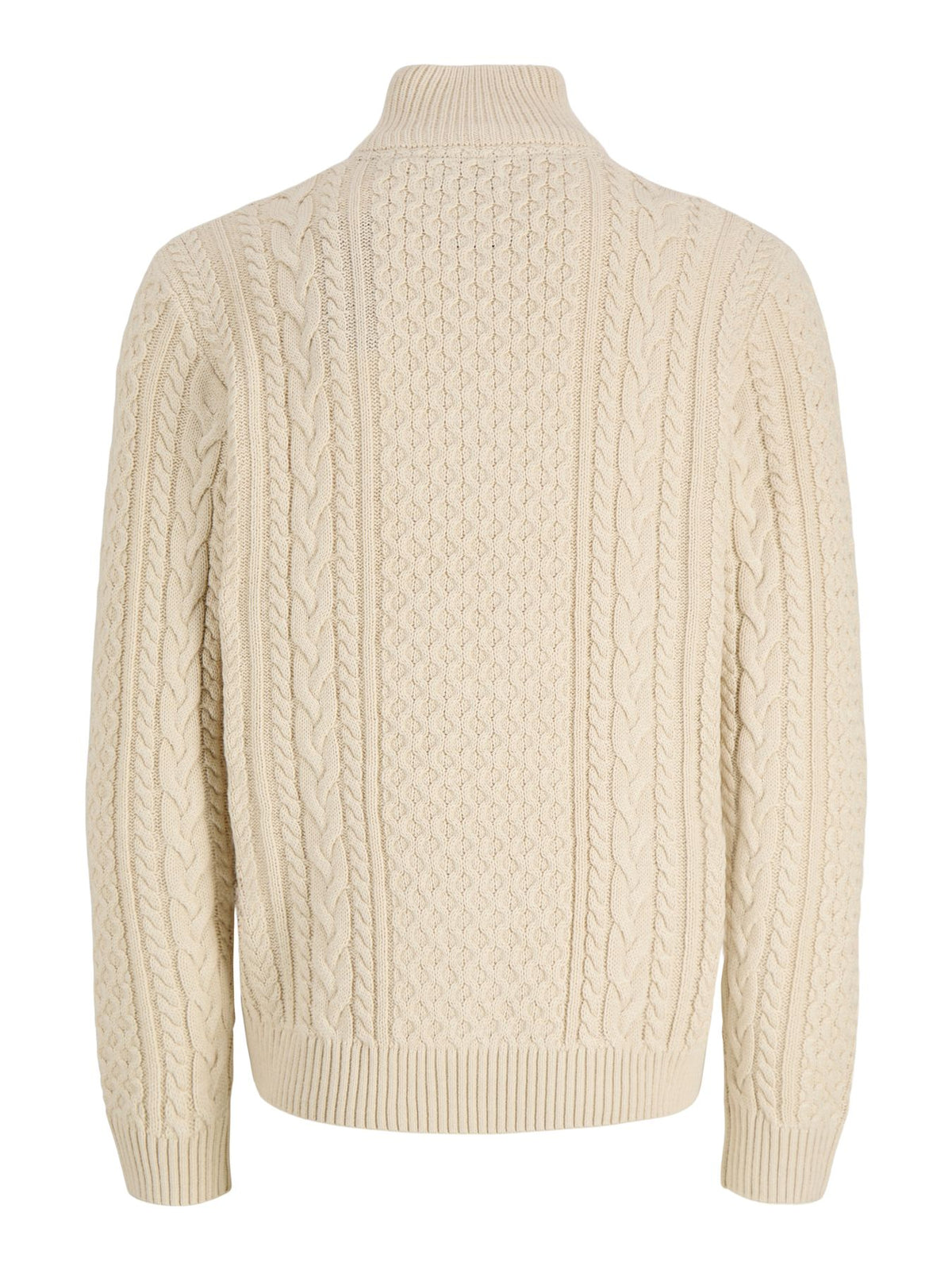 JPRBLUCALLUM CABLE KNIT HALF ZIP