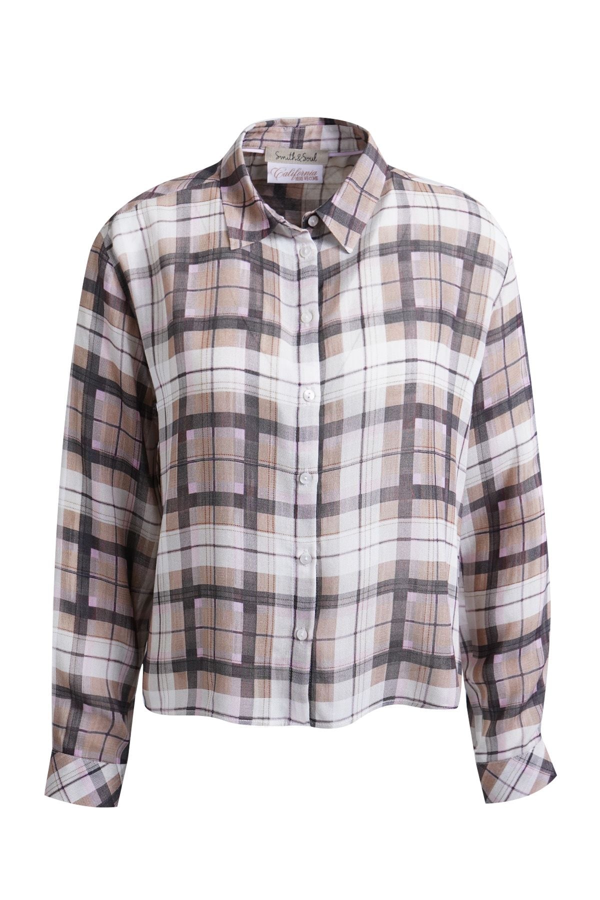 Fitted Shirt Blouse Cropped