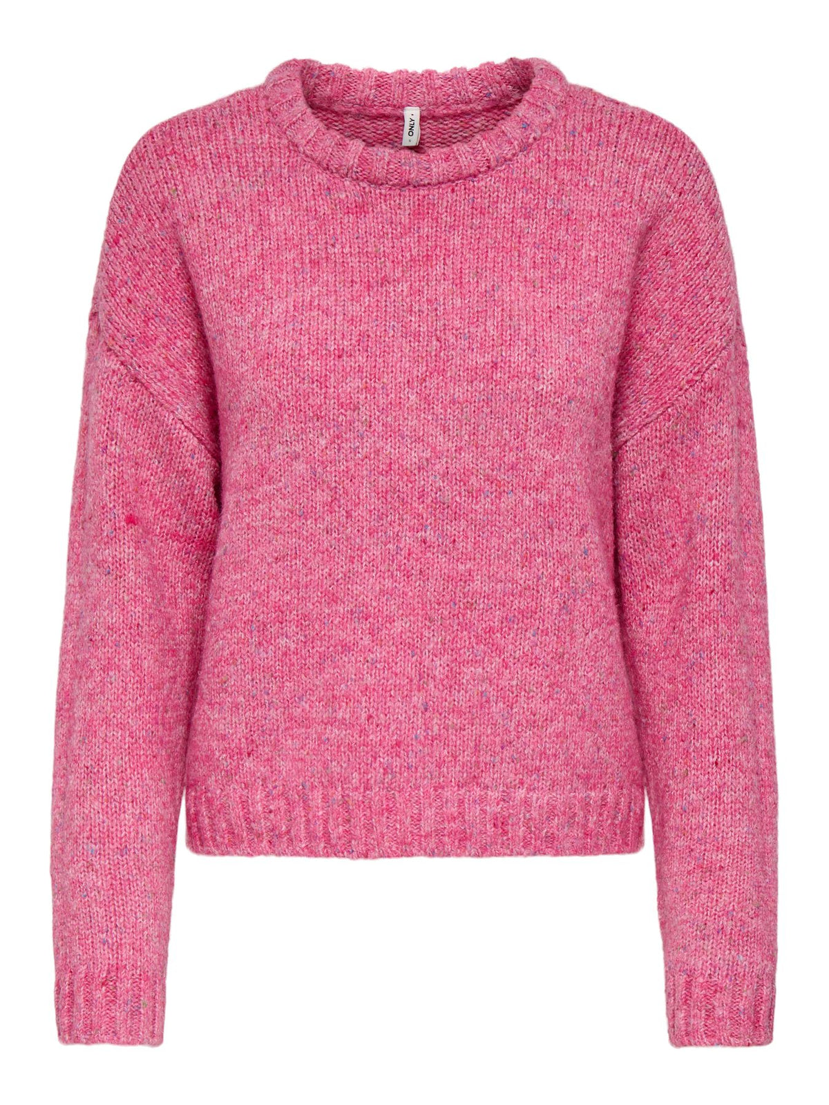 ONLSMILLA LS LOOSE O-NECK CS KNT