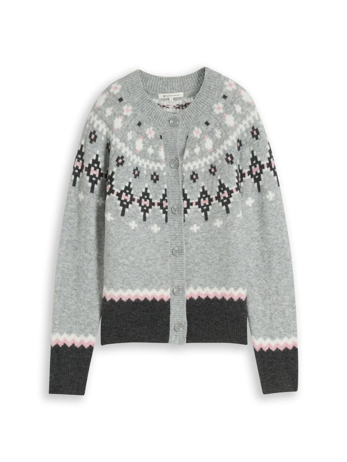 Norweger Cardigan mit Wollanteil
