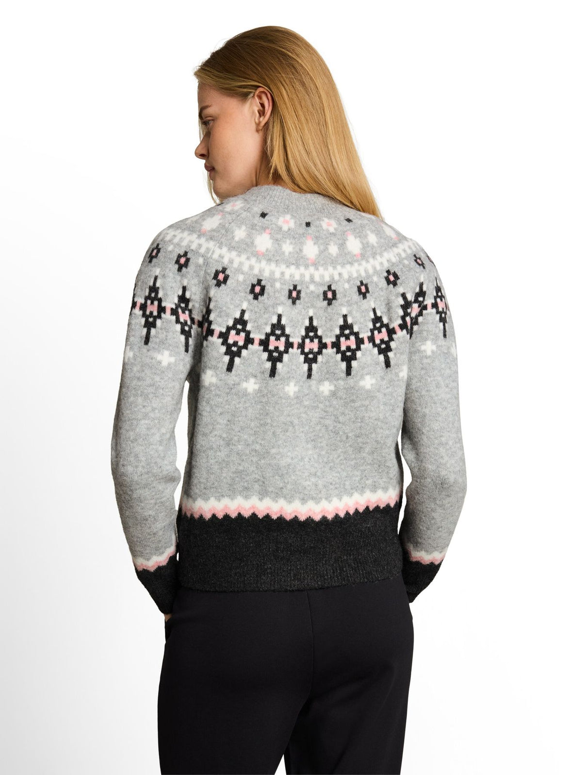 Norweger Cardigan mit Wollanteil