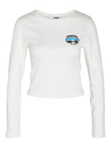 NMMOLLY L/S CROP T-SHIRT FWD