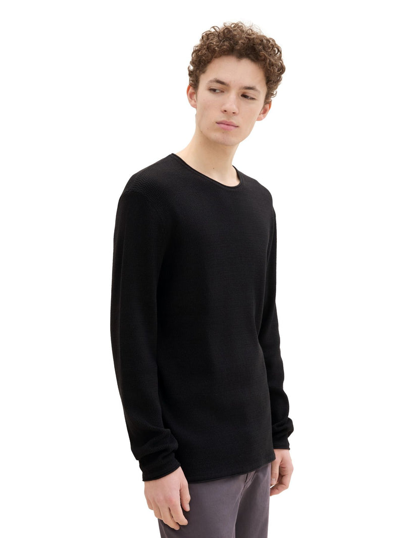 Strickpullover aus Baumwolle