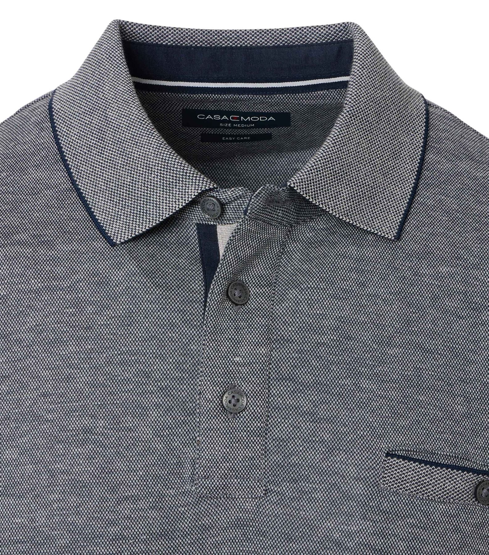 Polo-Shirt Langarm