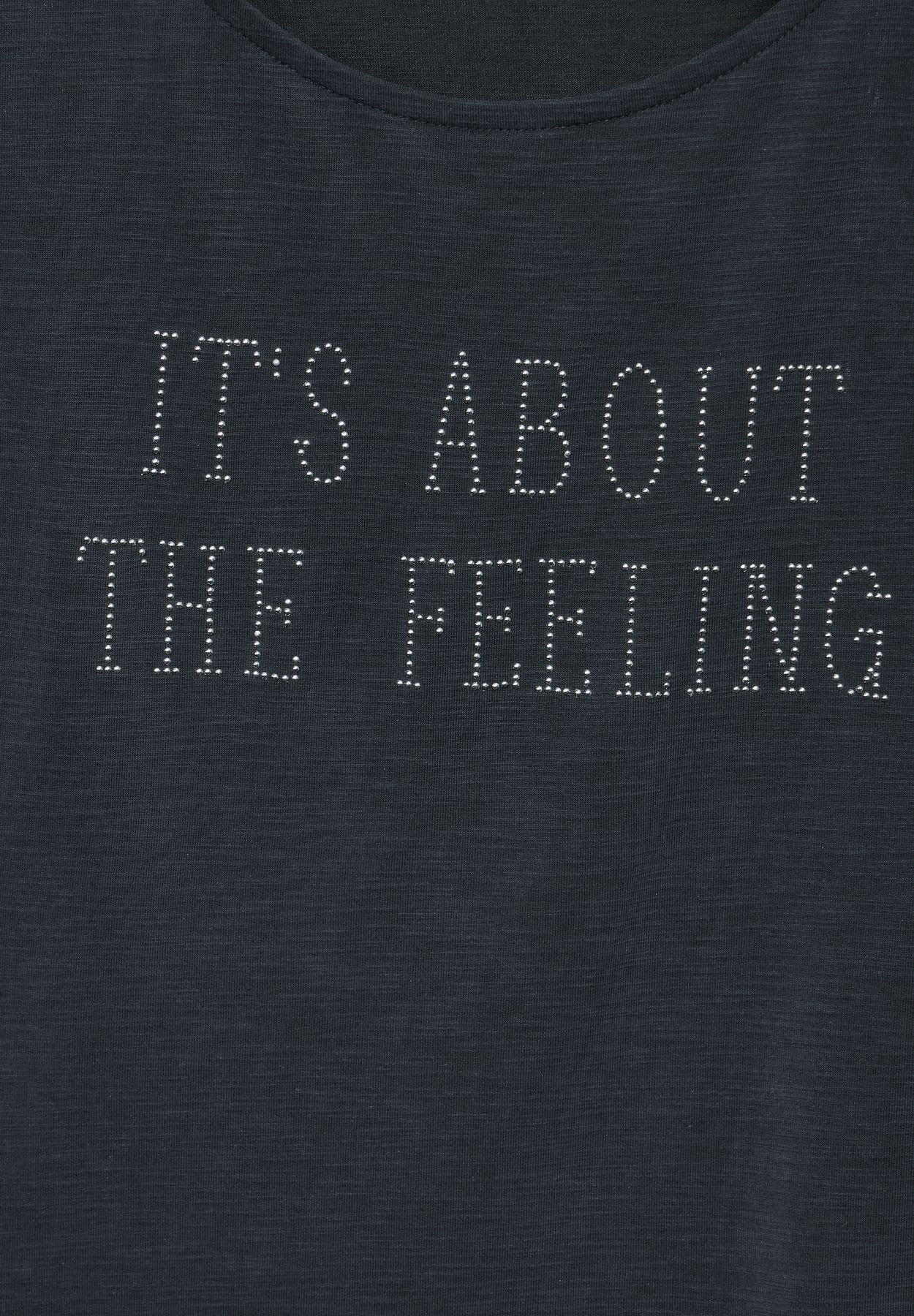 T-Shirt mit Schriftzug