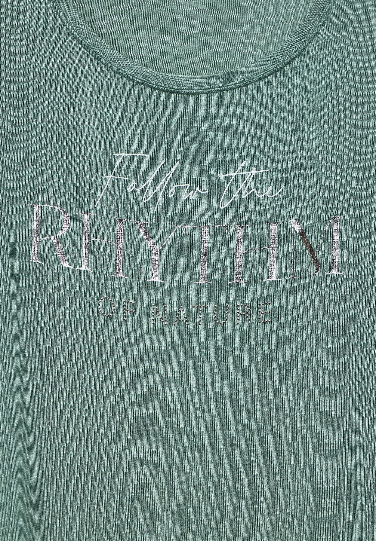 T-Shirt mit Schriftzug