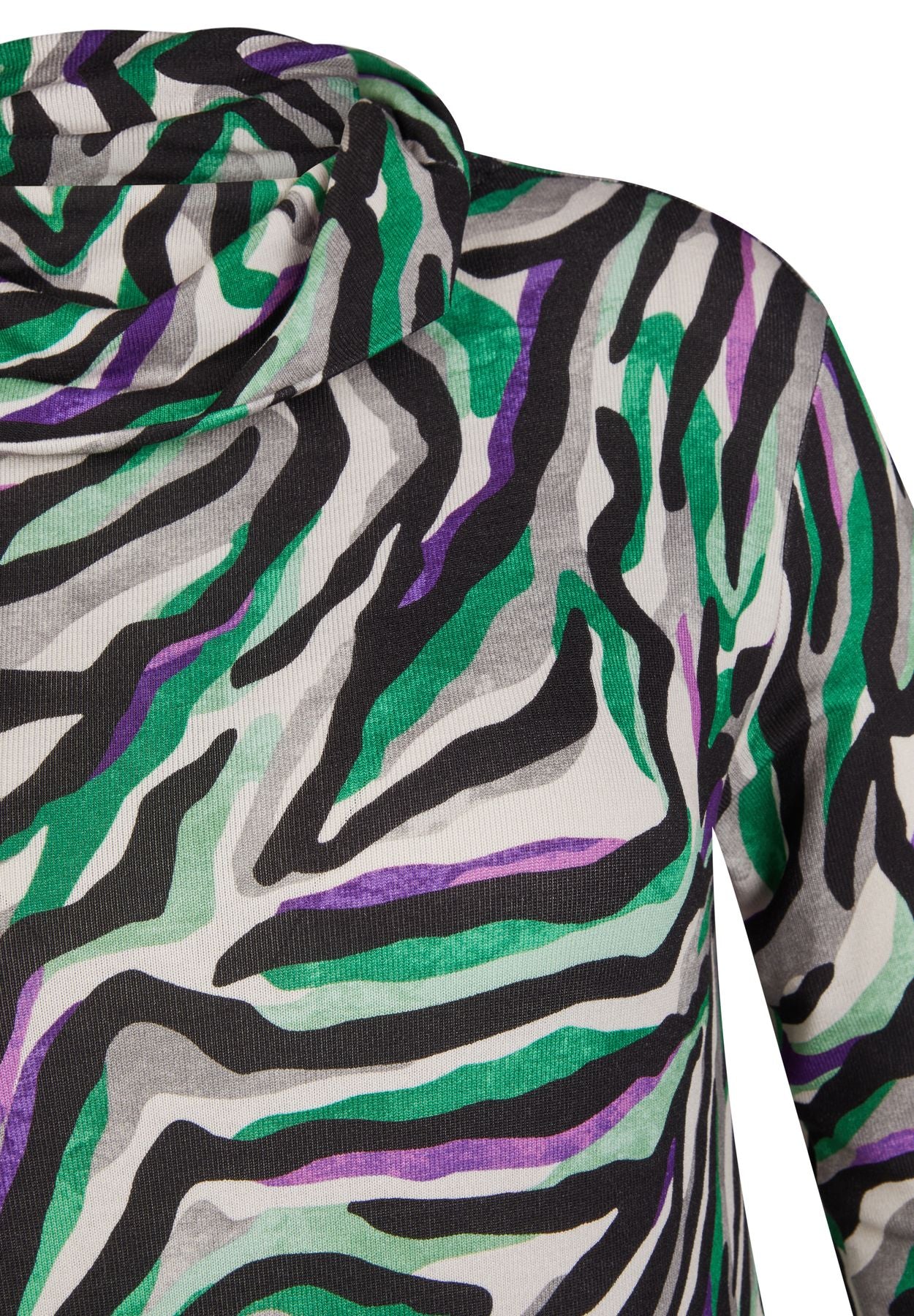 Langarmshirt mit Rollkragen