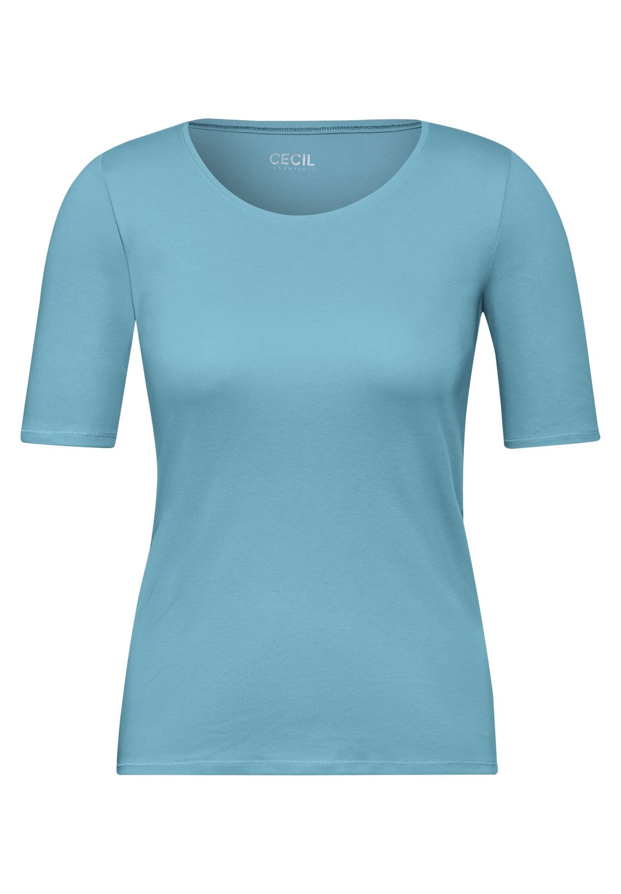 T-Shirt in Unifarbe