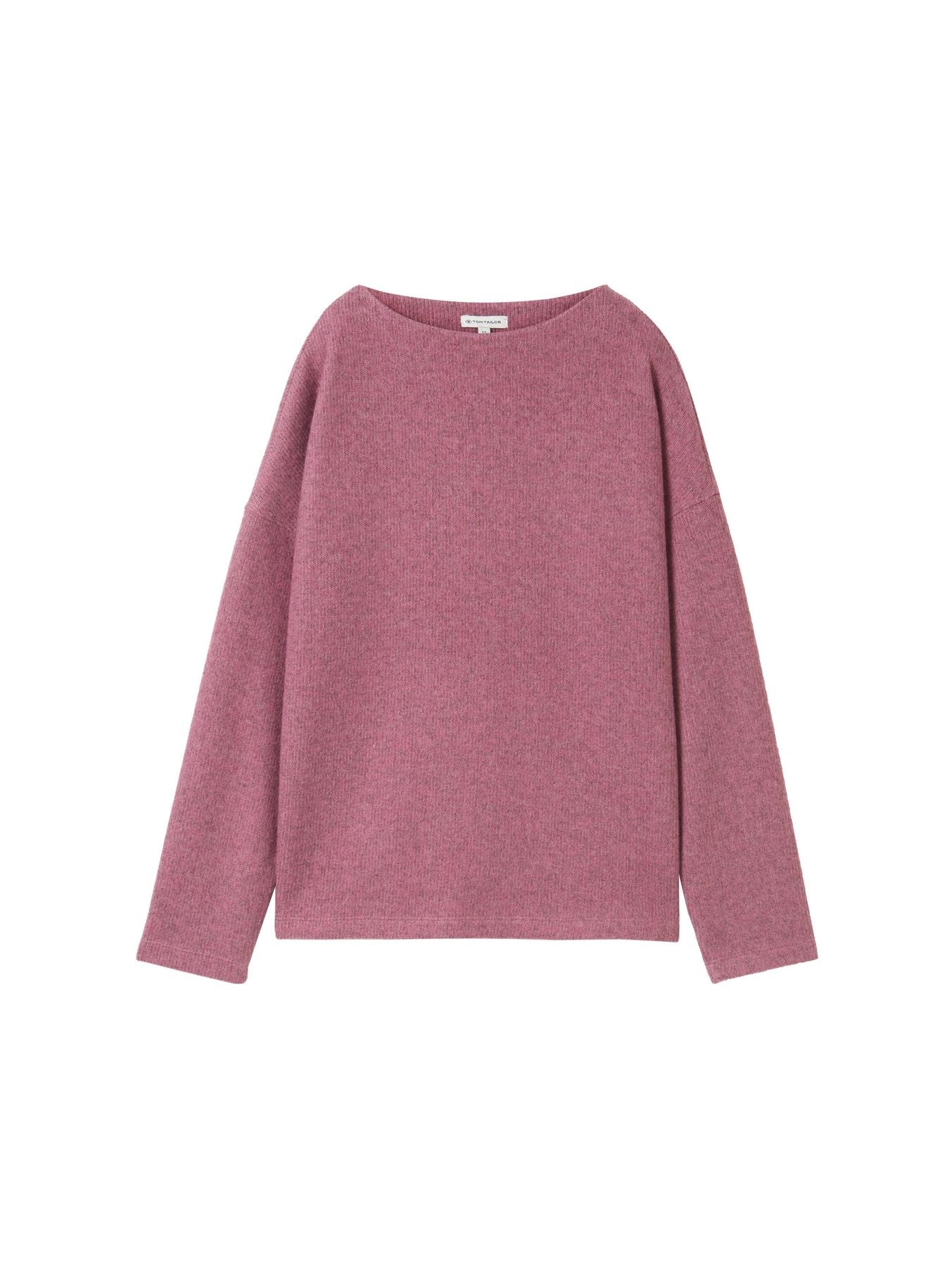 Soft-Touch Sweatshirt mit Knopf-Details