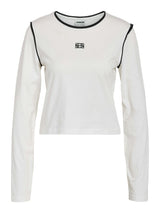 NMMOLLY L/S CROP T-SHIRT FWD