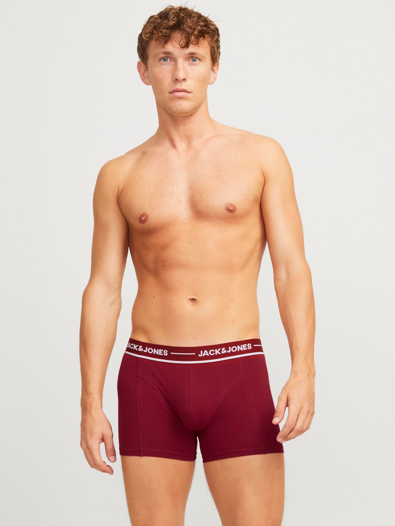 JACCLAUS SOLID TRUNKS 3 PACK SN