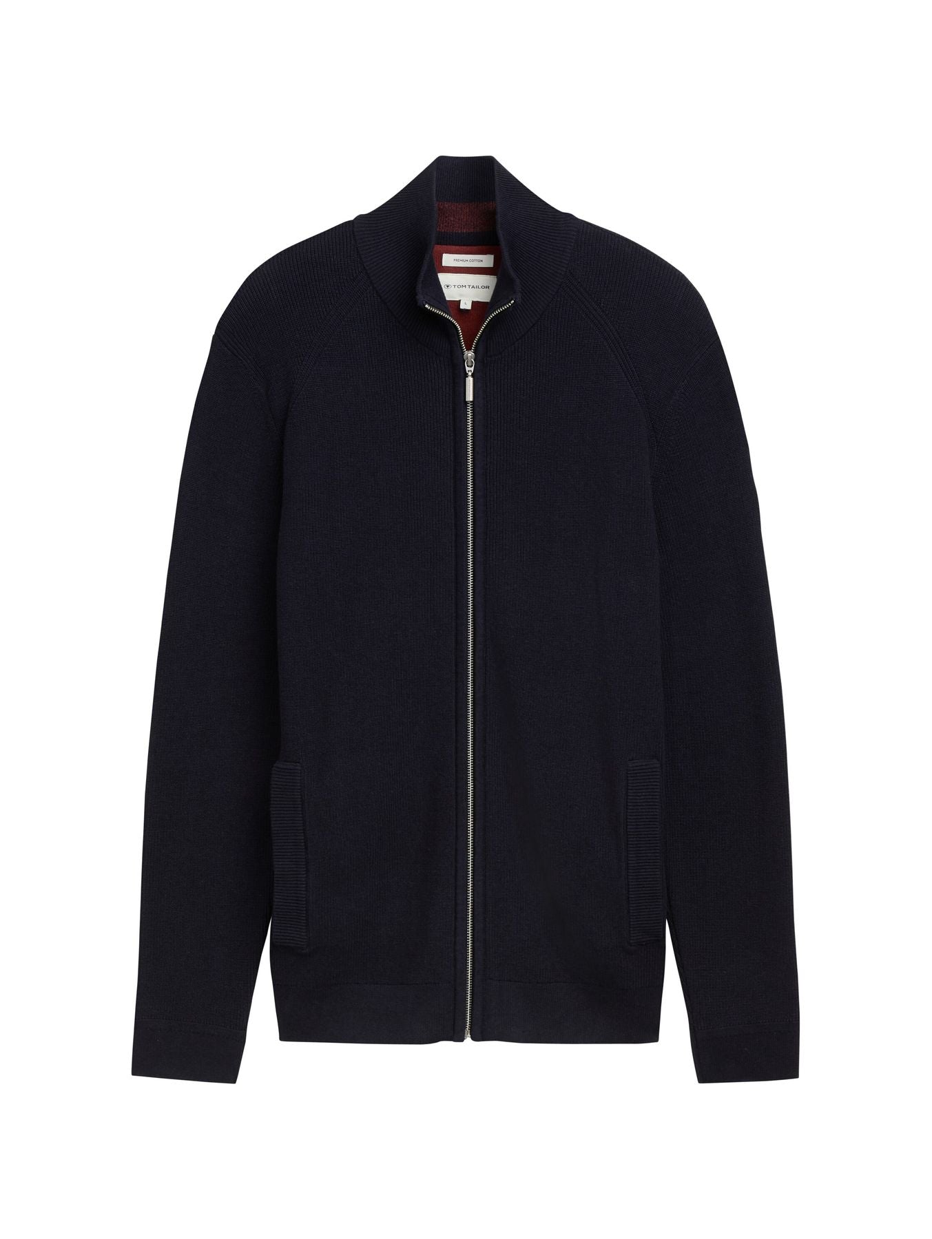 Strukturierte Strickjacke