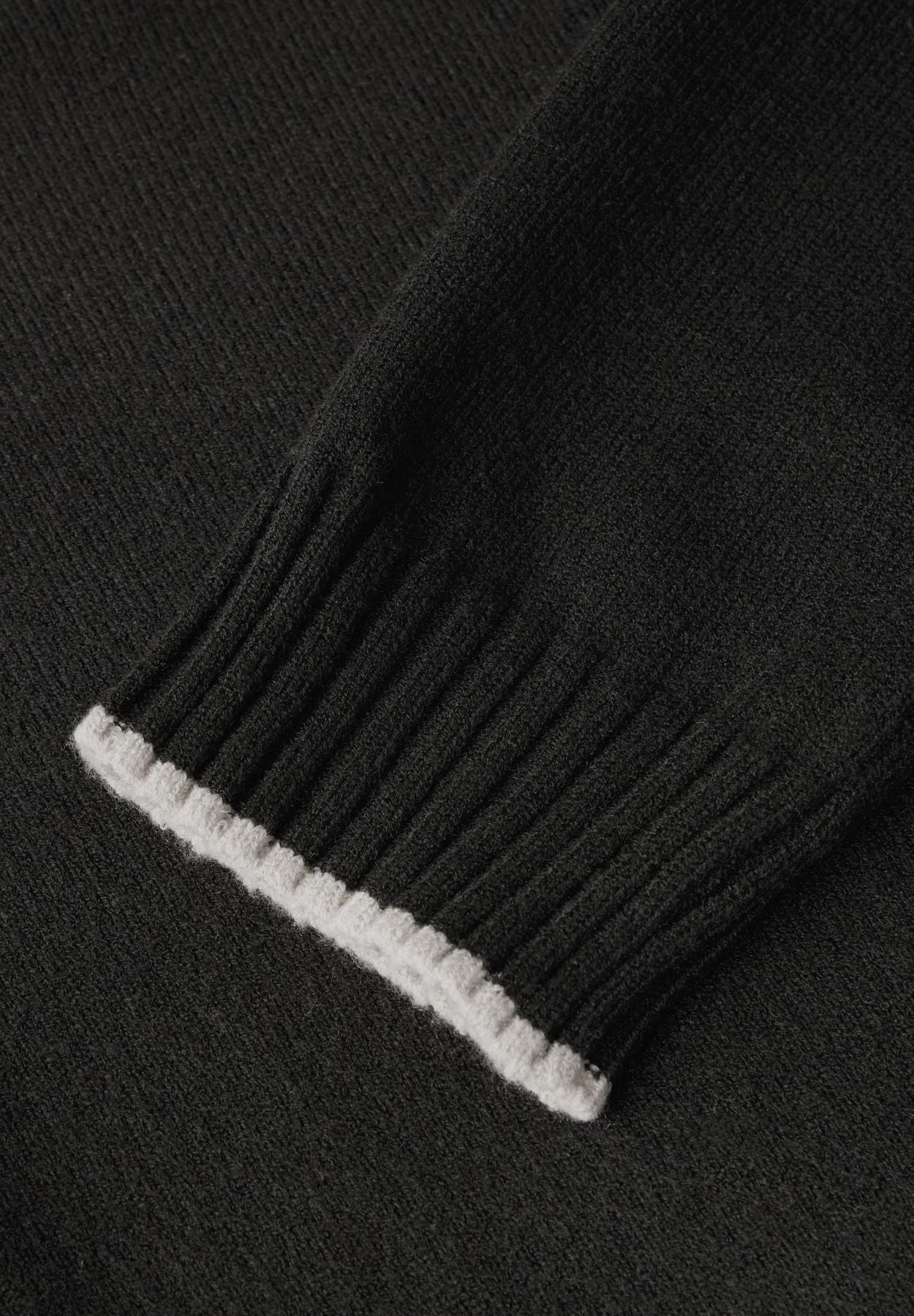 Pullover mit Stehkragen