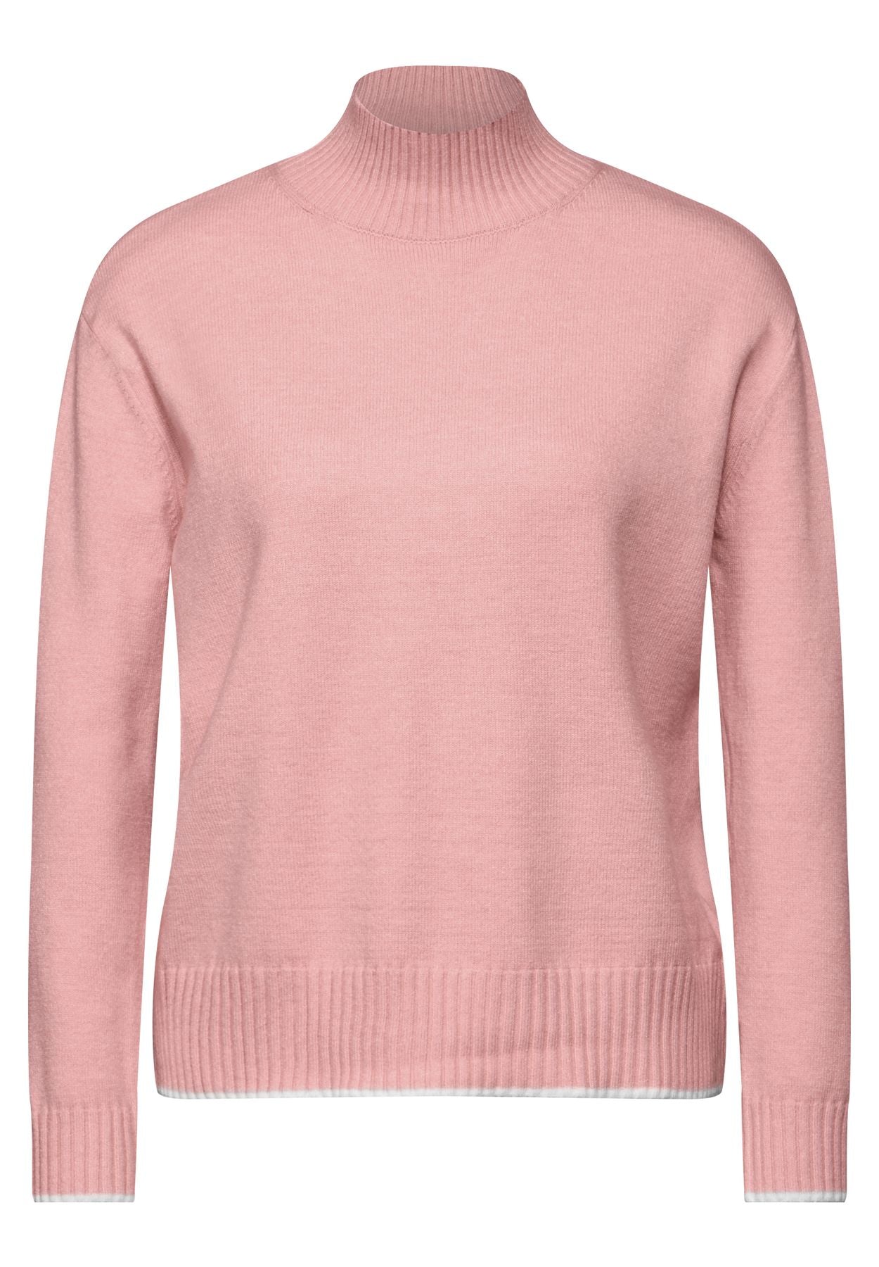 Pullover mit Stehkragen