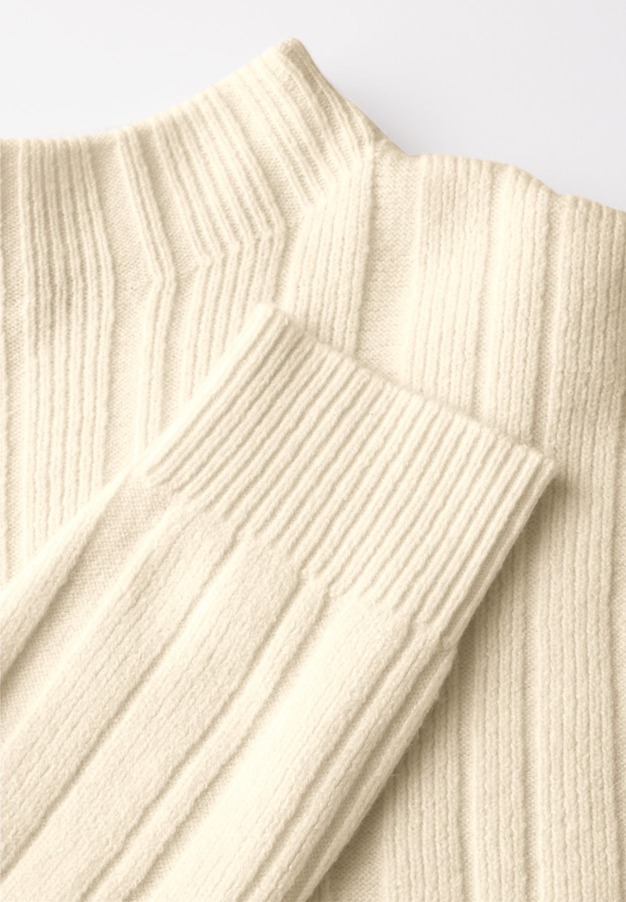 Pullover mit Rippstruktur