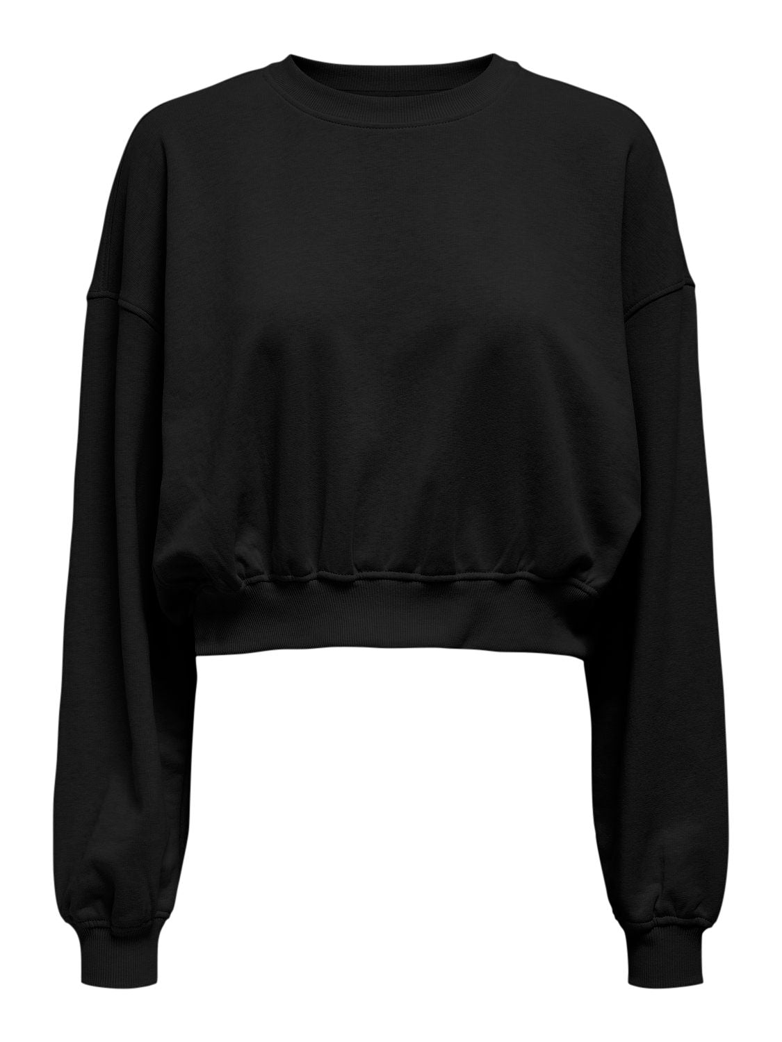 ONLBELLA L/S CROP O-NECK UB CC SWT