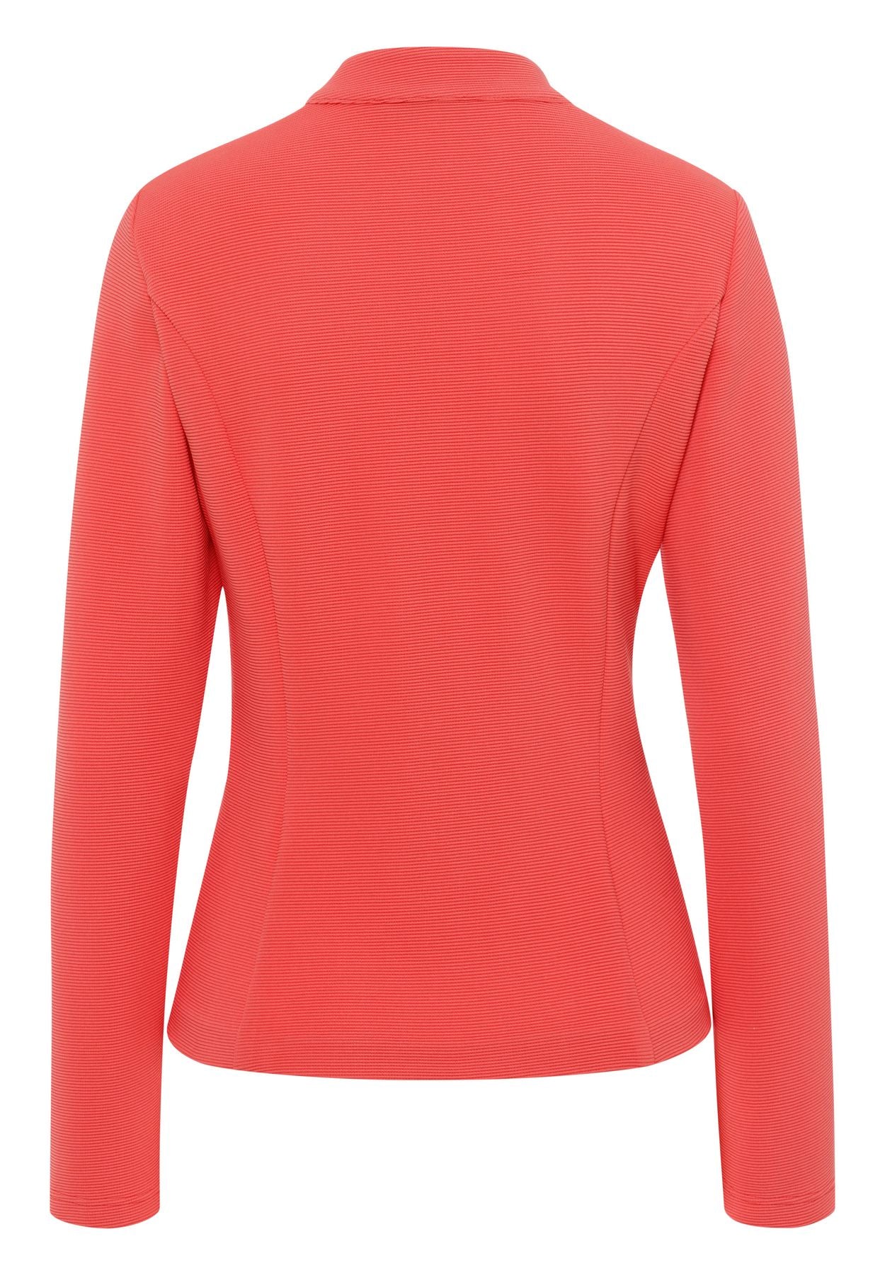 Blazerjacke NOS aus Jersey-Rippe mit Zipp