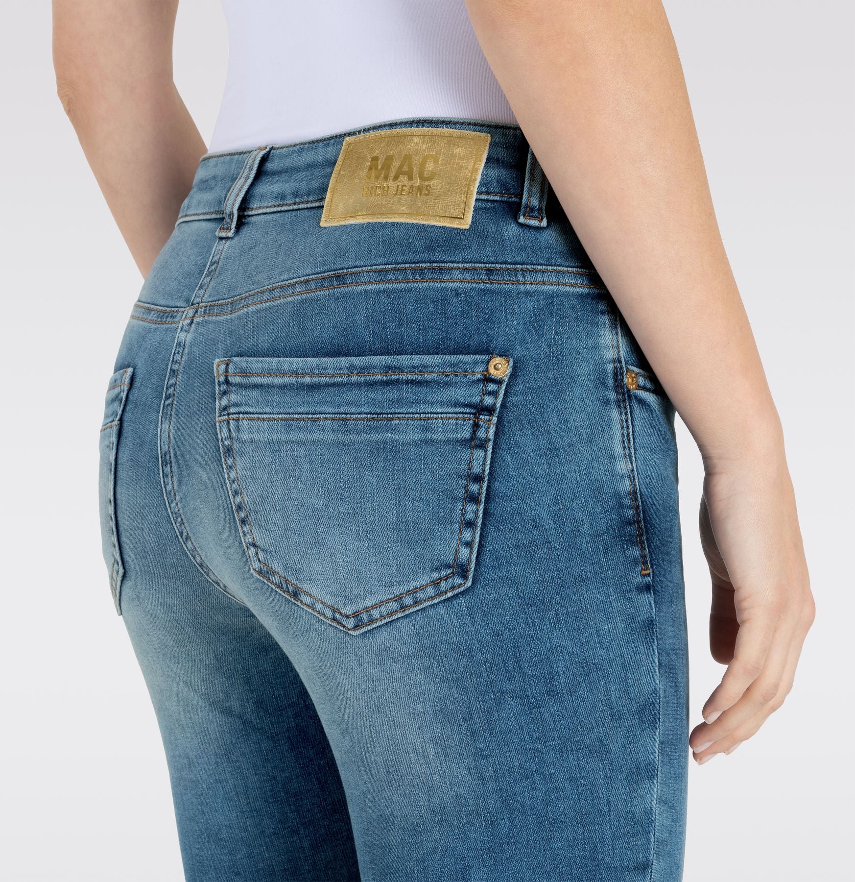 MAC JEANS - RICH SLIM, Light authentic denim