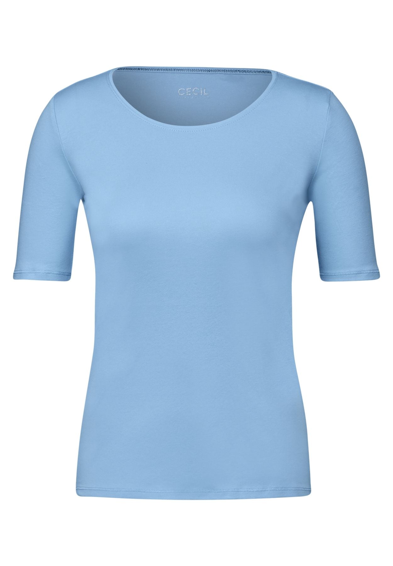 T-Shirt in Unifarbe