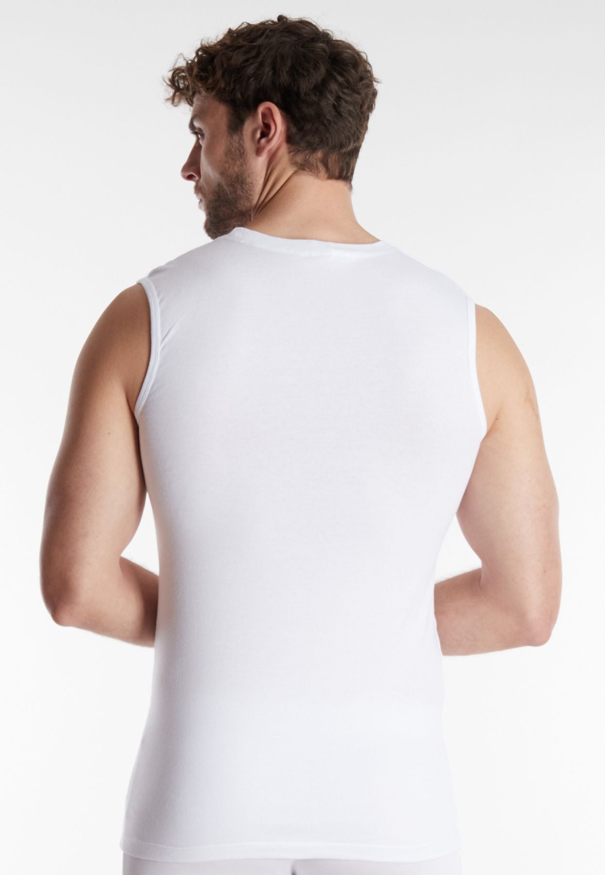 GÖTZBURG Herren Tank-Top uni 1er Pack