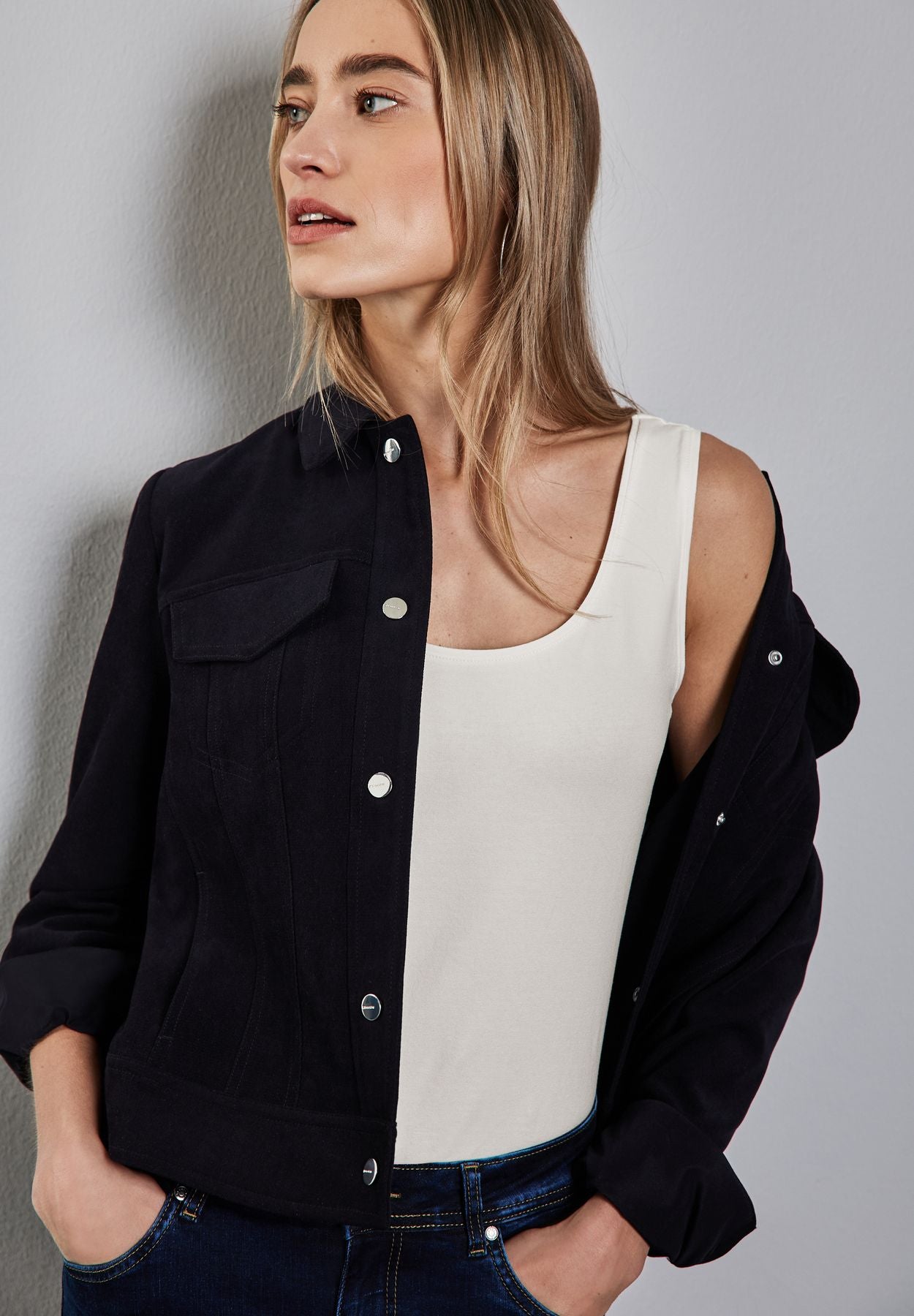 Basic Top in Unifarbe