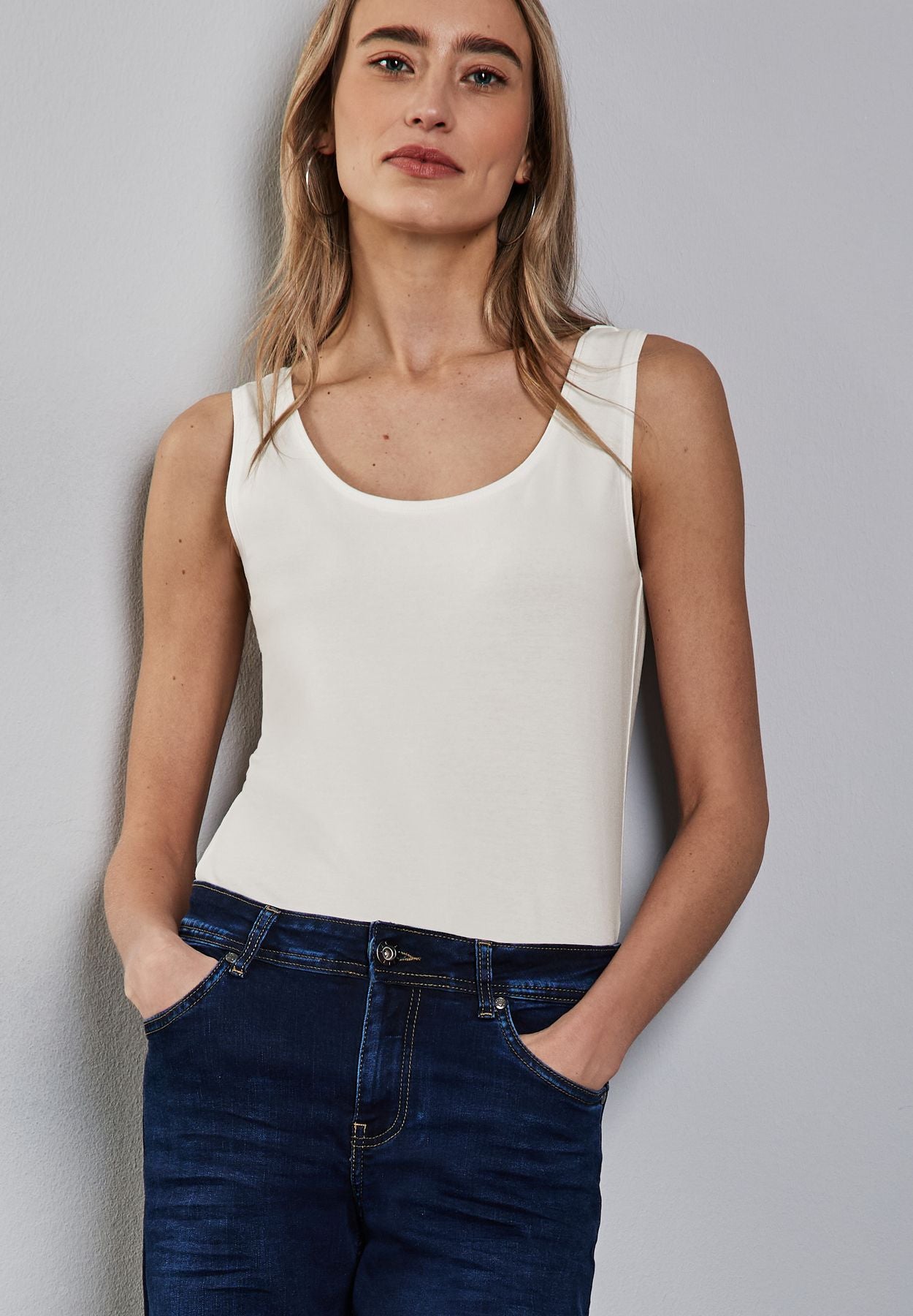 Basic Top in Unifarbe