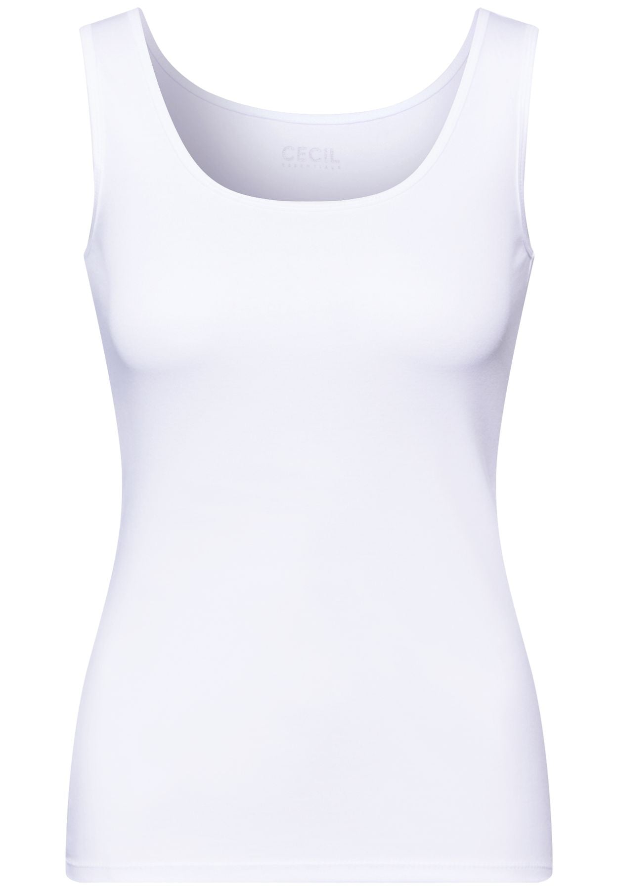 Basic Top aus reiner Baumwolle