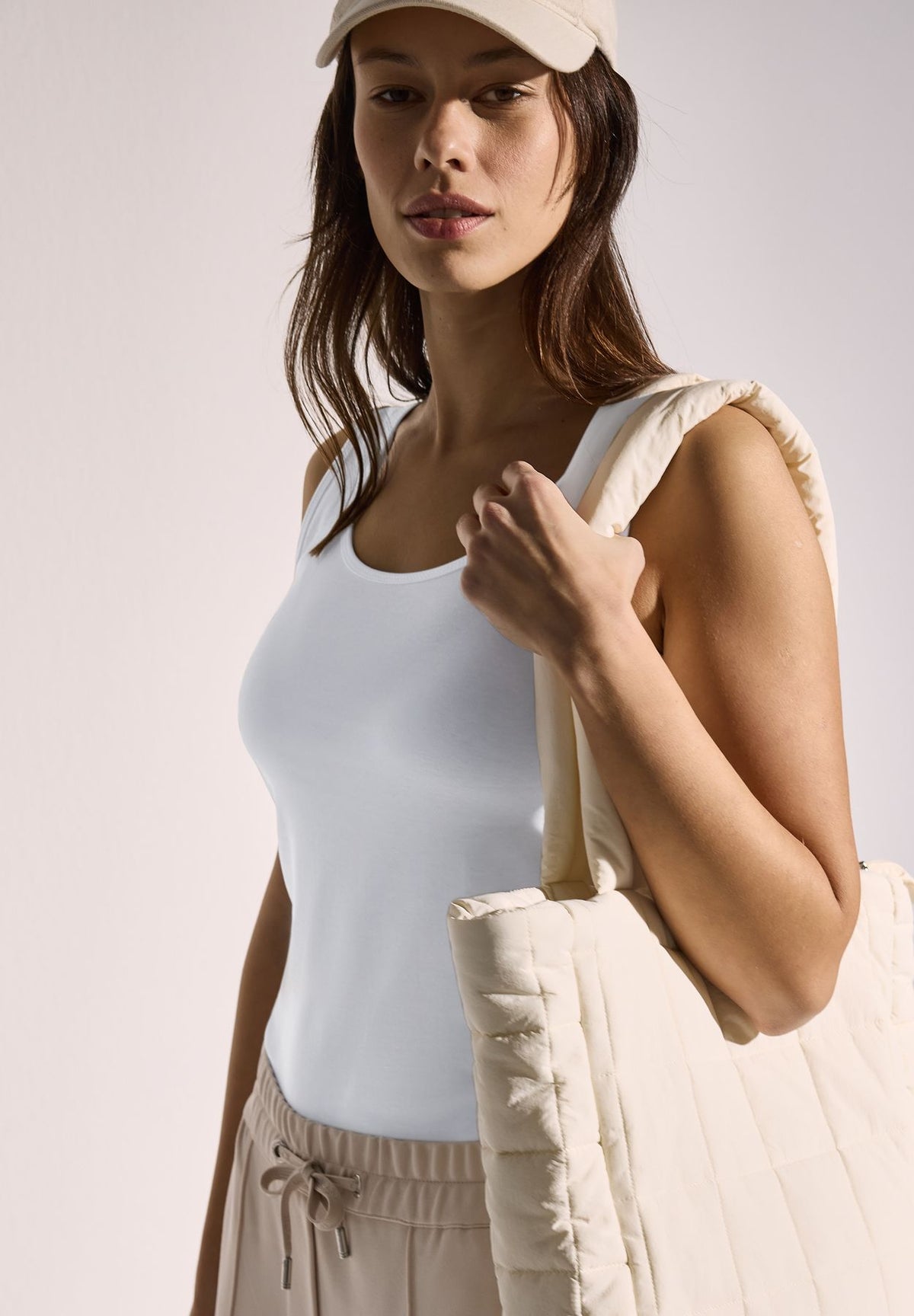 Basic Top aus reiner Baumwolle