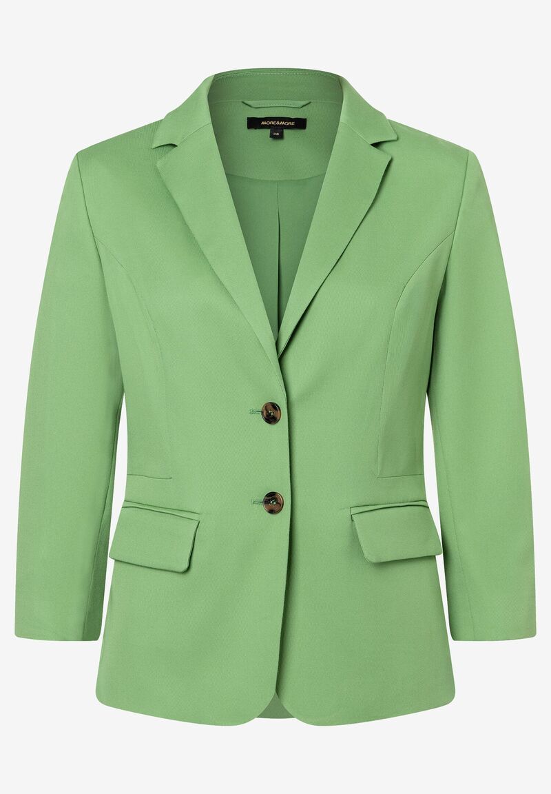 Blazer mit 3/4 Ärmel  grün  Sommer-Kollektion