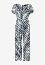Jumpsuit  grafischer Print  Sommer-Kollektion