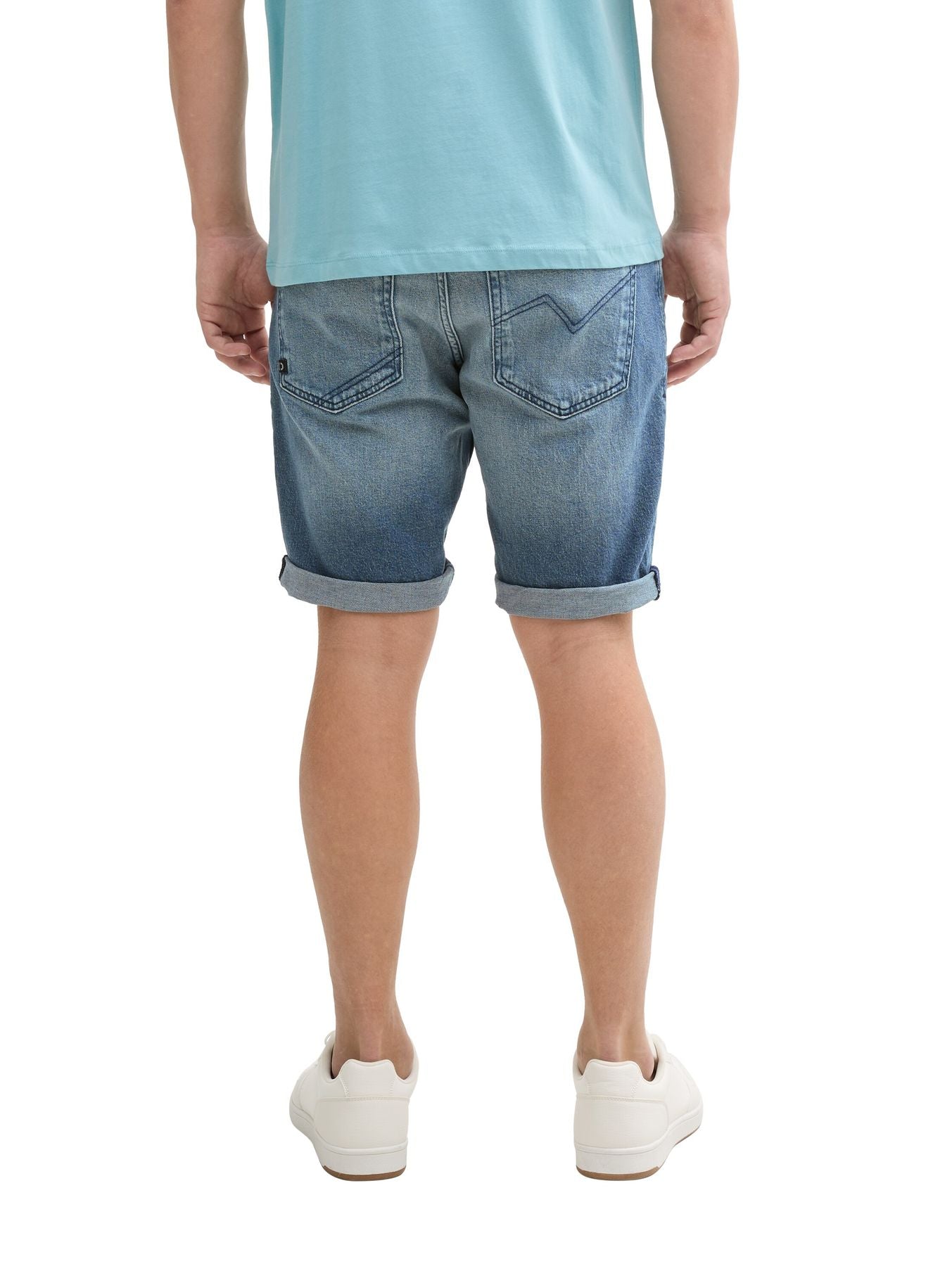 TTPIERS Slim Jeans Shorts mit Stretch