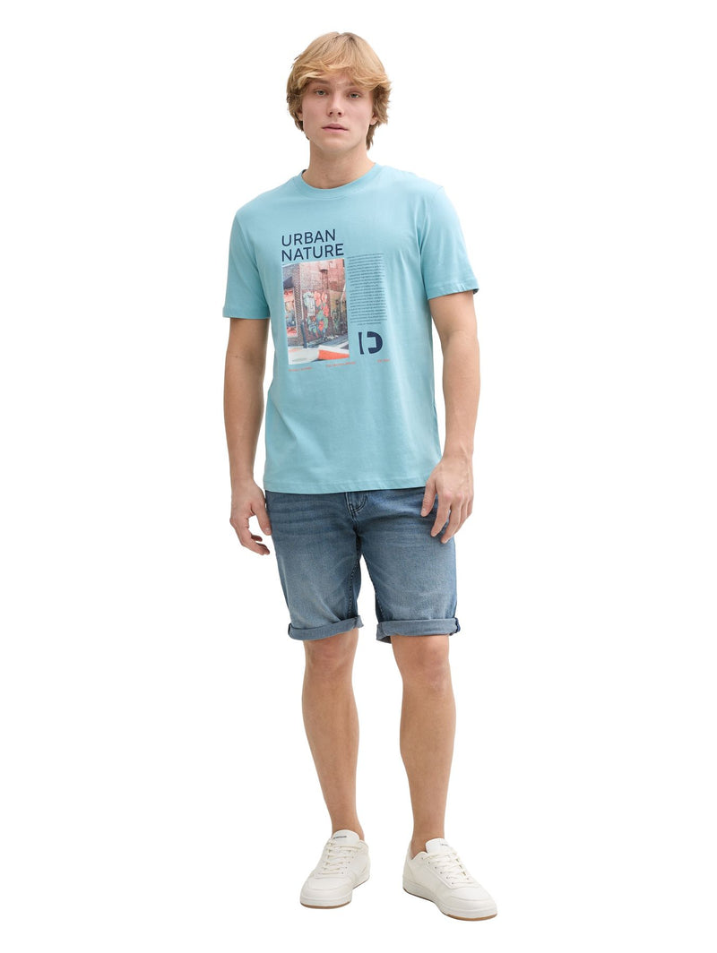 TTPIERS Slim Jeans Shorts mit Stretch