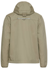 Softshelljacke mit abnehmbarer Kapuze und reflektierenden Details