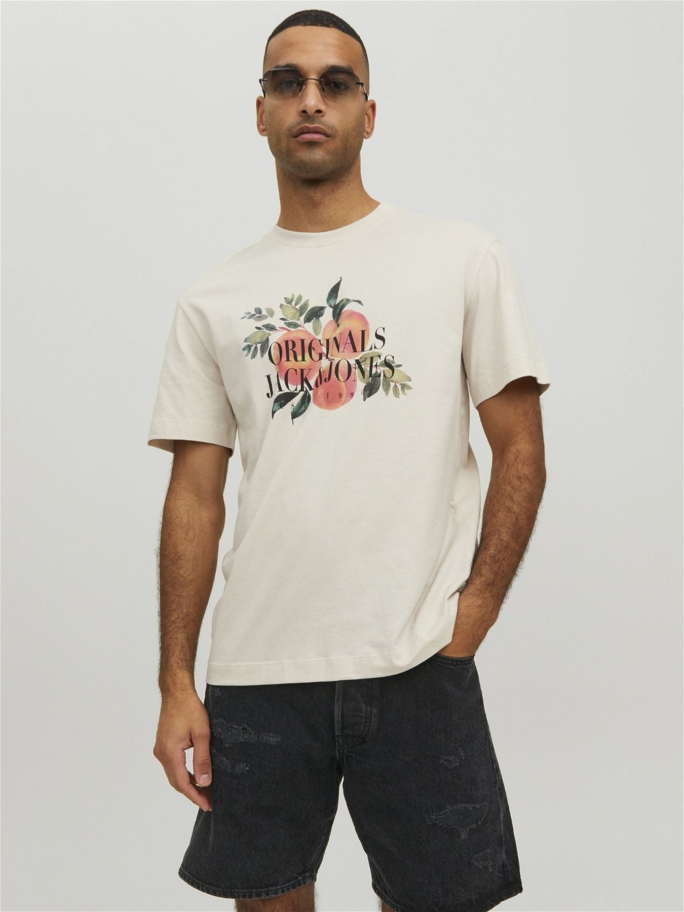 JORFLORES TEE SS CREW NECK