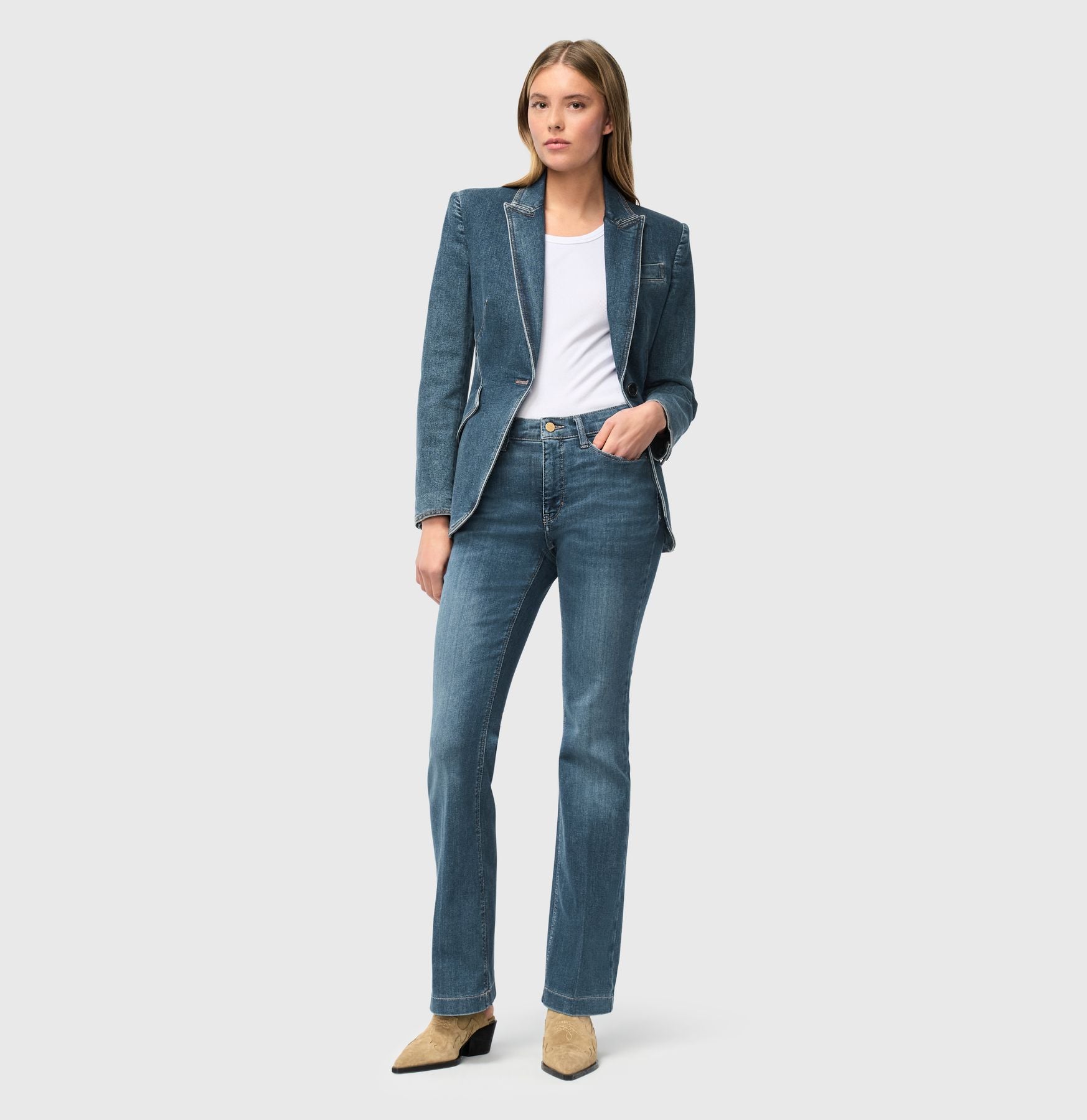 MAC JEANS - DREAM BOOT, Authentic mega flex