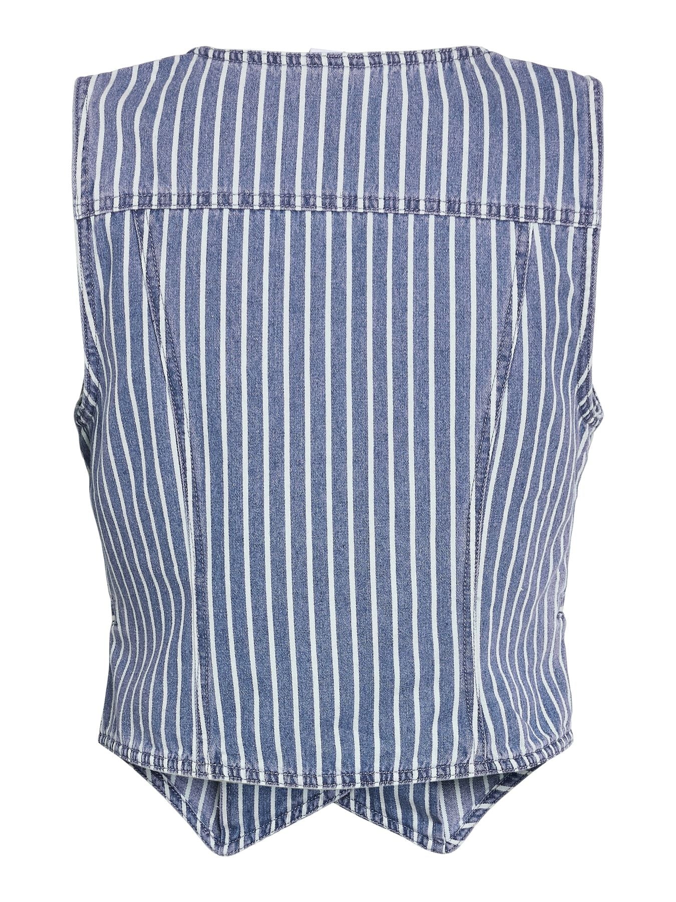 NMHERA S/L SLIM PINSTRIPED VEST BS008MB