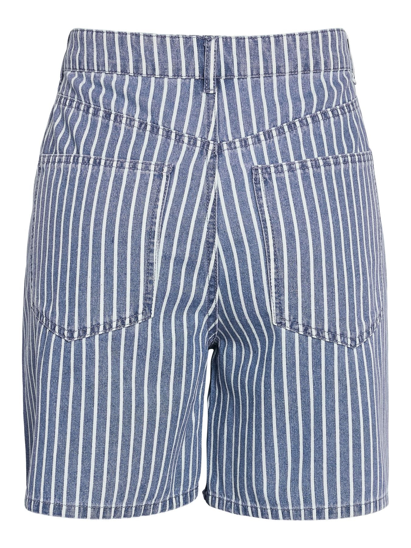 NMHERA NW LOOSE PINSTRIPED SHORTS
