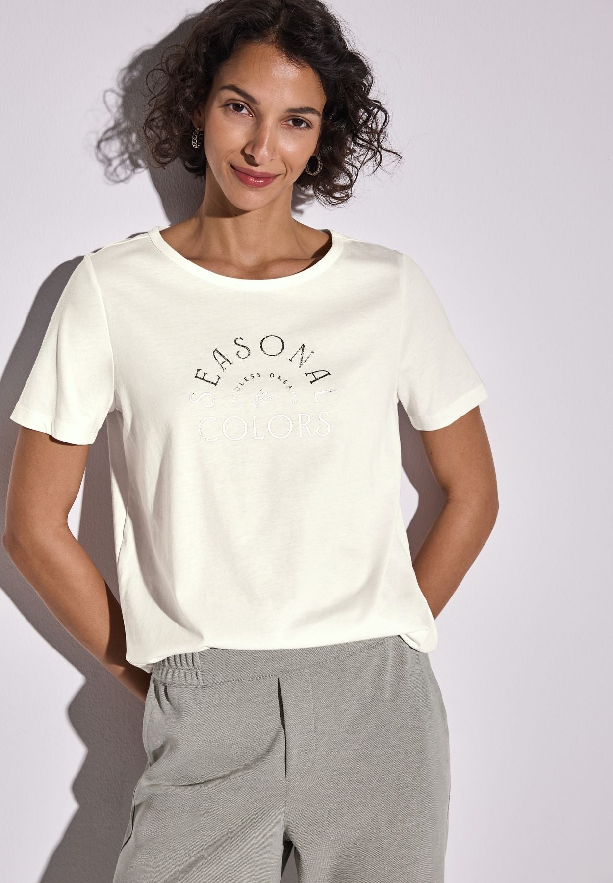T-Shirt mit Wording