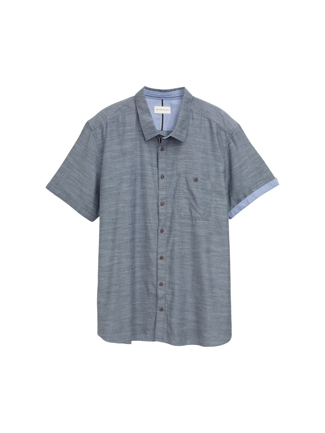 Plus Size - Kurzarmhemd mit Brusttasche