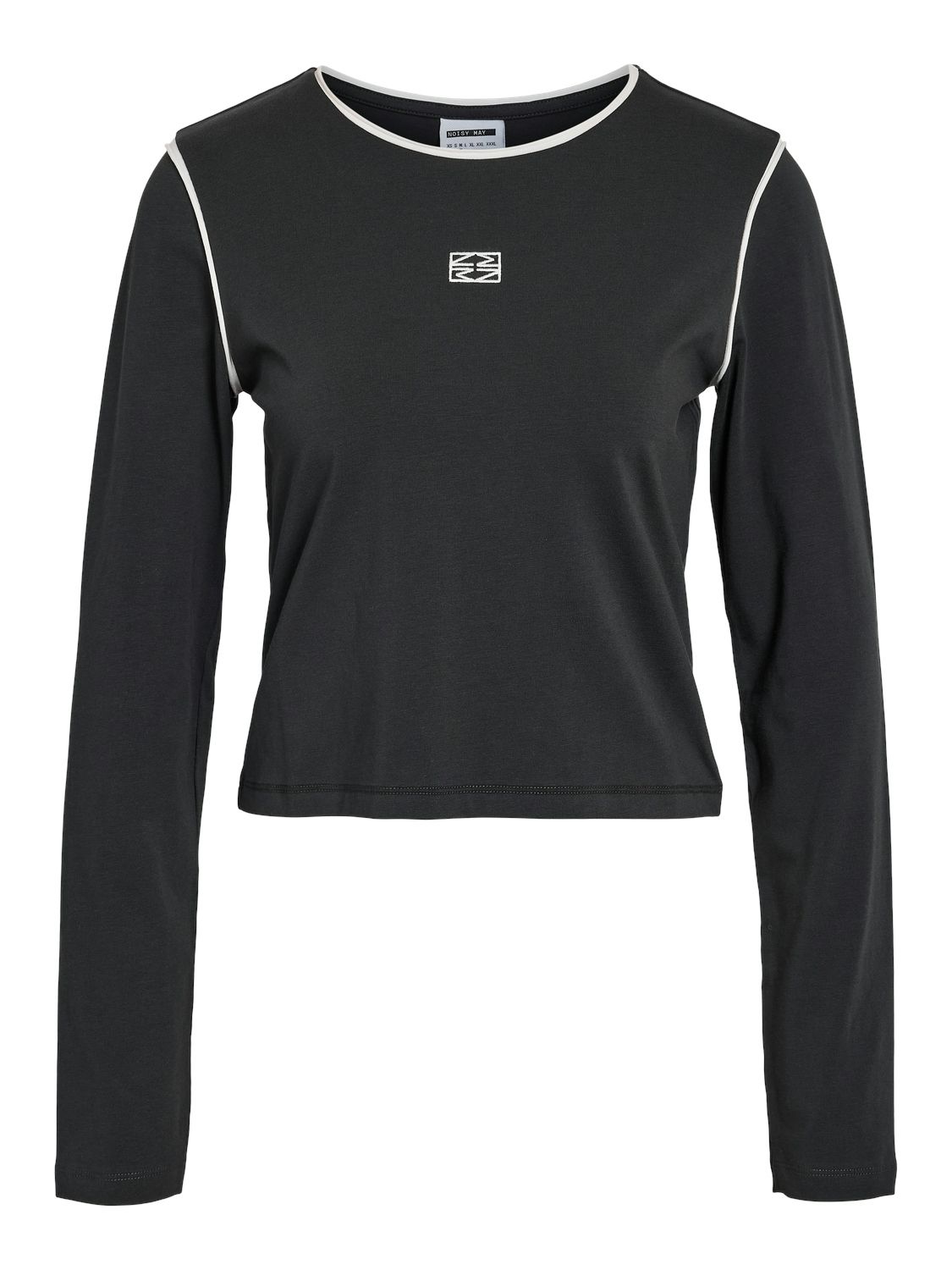 NMMOLLY L/S CROP T-SHIRT FWD