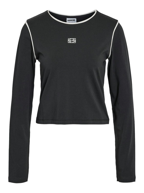 NMMOLLY L/S CROP T-SHIRT FWD