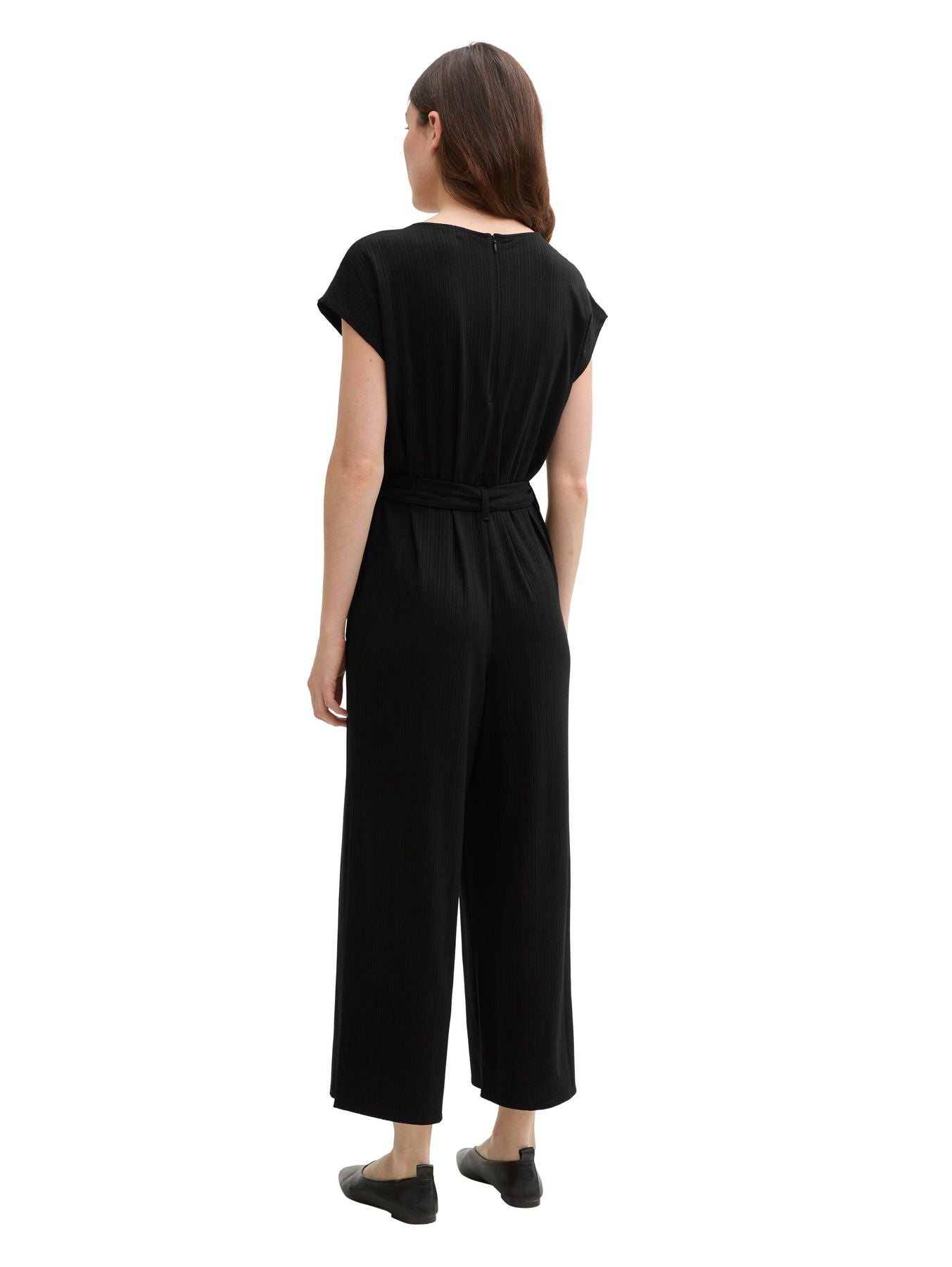 Jumpsuit mit Rippstruktur
